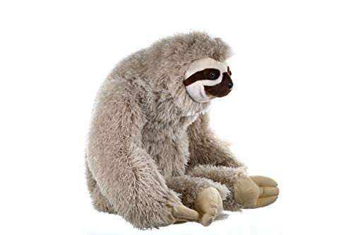 Wild Republic - Peluche Cuddlekins Jumbo perezoso con tres dedos, 76 cm (17379)