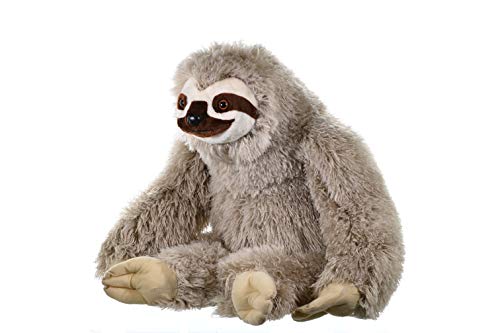 Wild Republic - Peluche Cuddlekins Jumbo perezoso con tres dedos, 76 cm (17379)