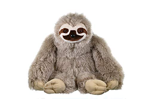 Wild Republic - Peluche Cuddlekins Jumbo perezoso con tres dedos, 76 cm (17379)