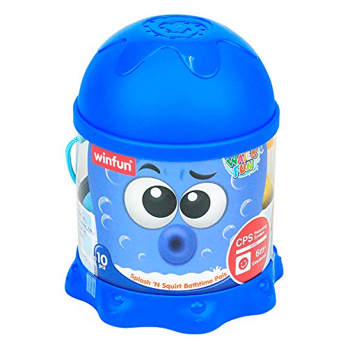 winfun - Juego 10 animalitos marinos de goma para el baño (46333) , color/modelo surtido