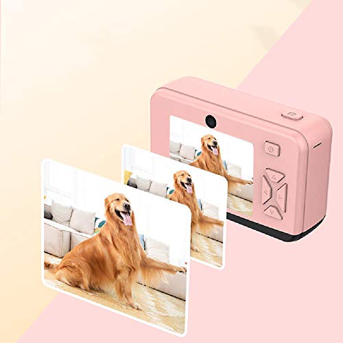 WQYY Cámara Digital para niños, cámara Digital de Doble cámara con Pantalla IPS HD de 2.0 Pulgadas, Apta para niños y niñas,Pink