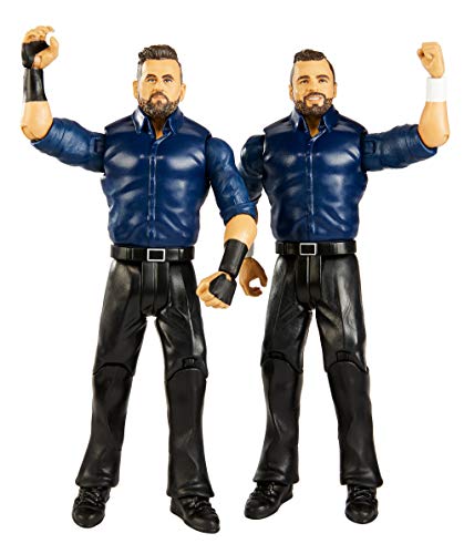 WWE Pack de 2 Figuras de acción Luchadores Sunil Singh™ & Samir Singh™ (Mattel GBN57)