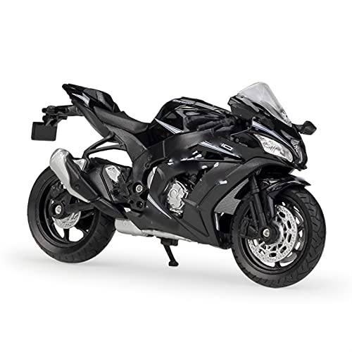 WXSM Motocicleta Modelo 1:18 2017 para N-inja ZX10-RR Modelo De Motocicleta Fundido A Presión Juguete Absorbente Shork Viable para Regalos De Chico Colección De Juguetes