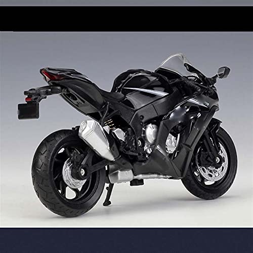 WXSM Motocicleta Modelo 1:18 2017 para Ninja ZX10-RR Aleación Diecast Modelo De Motocicleta para Regalos De Chico Colección De Juguetes