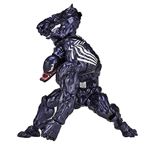 YEKKU Venom Modelo de Juguete, Figura de Veneno Juguetes de muñeca Figura de Anime Adorno de muñecas colección de Juguetes de Anime Creativo Adornos de Escultura decoración del hogar