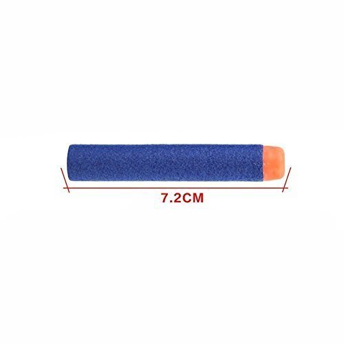 Yosoo® - Carga de 200 Dardos de 7,2 cm para Pistola lanzadardos Nerf Elite