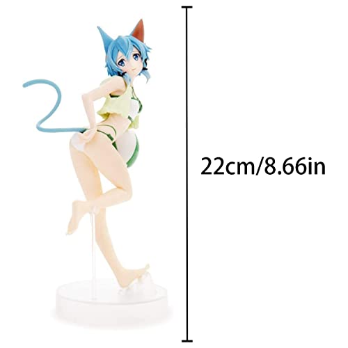 Yuxunqin Sword Art Online: Código Register: Ocean Cait Sith Singon Exq Figura Bikini Regalo de Traje de baño