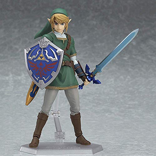 Zpzzy The Legend of Zelda Link edición De Lujo Modelo De Personaje De Anime Material De PVC Figura De Anime Estatua De Figura De Acción Articulaciones Movibles Adornos De Escritorio Regalos/Juguetes