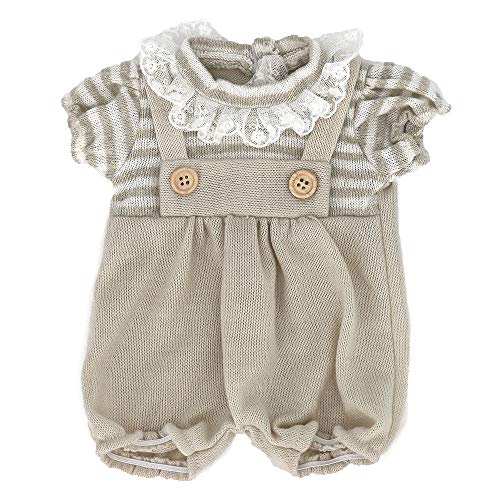 ZWOOS Ropa de Muñecas para New Born Baby Doll, Lindo Atuendo de Algodón para Muñecas 35-43 cm