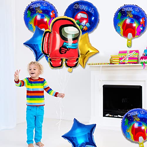 10Pcs Party Decoration - Miotlsy Party Foil Balloons, Balloons Party Foil Balloons for Kids Gift Birthday Party Supplies Set Decor