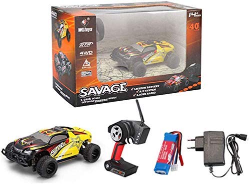 1:18 Rc Foot Stomp Launch Action Rocket Juego Para Padres E Hijos 25 Km / H Juguete Para Exteriores Sin Escobillas Quad Drive, Crawlers Chariot Desert Off-Road Juguetes De Control Remoto Regalo De Cu