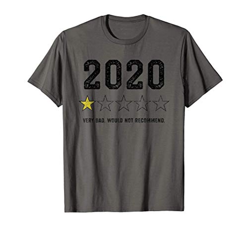 2020 Muy Malo No Recomendaría Camiseta