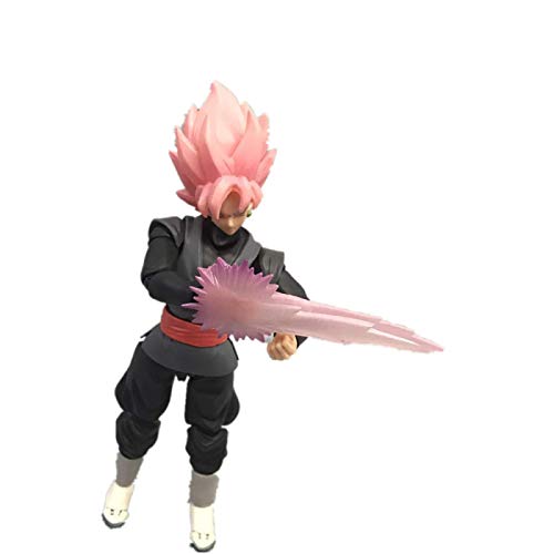 20Cm Dragon Ball Super Saiyan Rose Goku Black PVC Black Goku Figure Movable Collection Model Toy For Boys