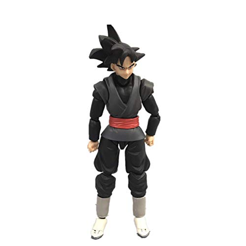 20Cm Dragon Ball Super Saiyan Rose Goku Black PVC Black Goku Figure Movable Collection Model Toy For Boys