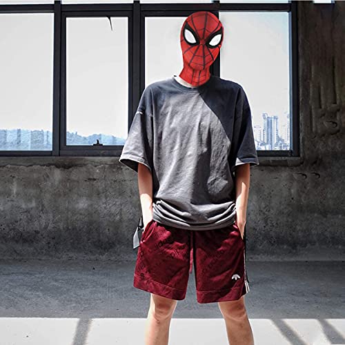 3D Spiderman Masks Spider Man Kids Cosplay Disfraces Máscara Lentes de Superhero Lentes Halloween Partido Paño Mascarilla Play Play Traje Mascarilla Mascarada Máscara,5