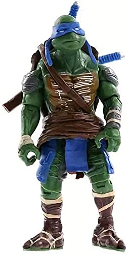 4 Tortugas Ninja mutantes adolescentes TMNT articulación móvil, modelo de acción de PVC regalo de cumpleaños juguete decoración estatua tamaño 15 cm