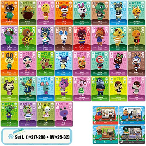 80 mini tarjetas NFC para Series 1-4 (edición 217-288 + RV # 25-32)