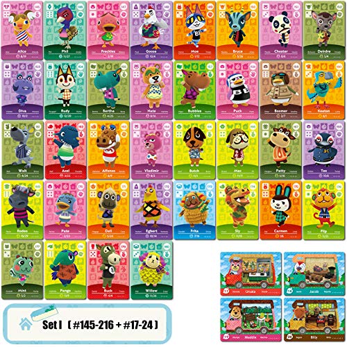 80 mini tarjetas NFC para Series 1-4 para (I Edition # 145-216 + RV # 17-24)