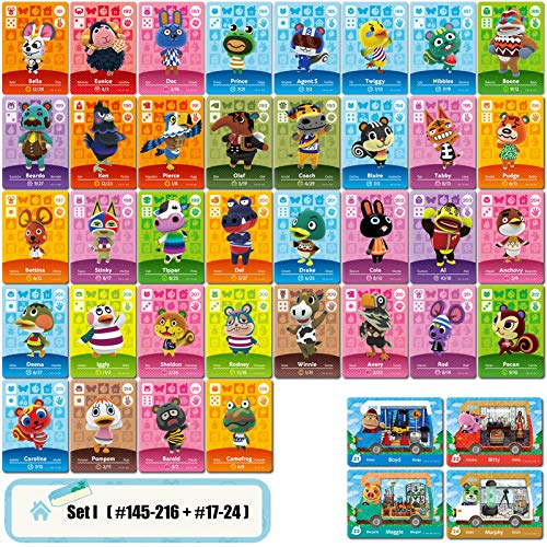 80 mini tarjetas NFC para Series 1-4 para (I Edition # 145-216 + RV # 17-24)