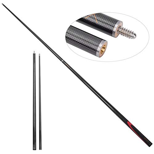 9MM Carbono Durable Tacos de Billar Profesionales Tacos de Billar de Cabeza pequeña Billar Stick Snooker Rod Suministros Accesorios