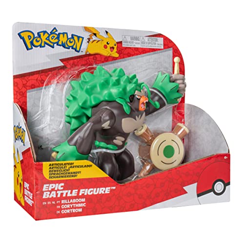 AB Gee abgee 674 PKW0182 EA - Figura de Batalla épica, diseño de Pokémon, Color Rojo