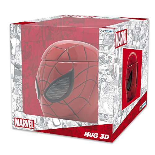 ABYstyle - MARVEL - Taza 3D - Spiderman