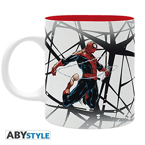 ABYstyle Sailor Moon Marvel Taza Spiderman Diseño para Adultos, ABYMUG331