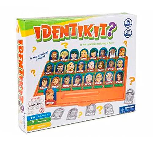 Acan Toinsa - Juego de Mesa quién es, identitik, Juguete Infantil, adivinar Personajes, Familiar, Sociable, Habilidad, 2 Jugadores, Dimensiones 30 x 26 x 5 cm