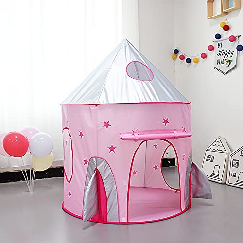 Achort 3 en 1 Tienda Campaña Infantil, Piscina de Bolas + Casita Infantil + Tunel Infantil: Plegable Parque Bebe Bolas Infantil Jardín Exterior Interior Juguetes Niños Niñas Bebes Casitas Tela, Rosa