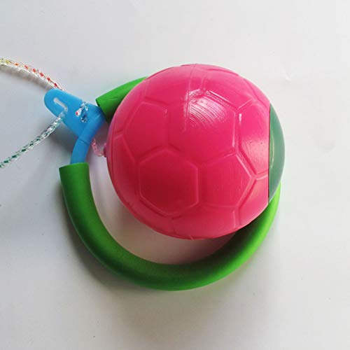 Amiispe Bolas de salto Juguetes Impreso Hopper Ball, Bola de goma Deportes de interior Juguetes al aire libre, Equipo de fitness Niños Bouncing Ball Toys