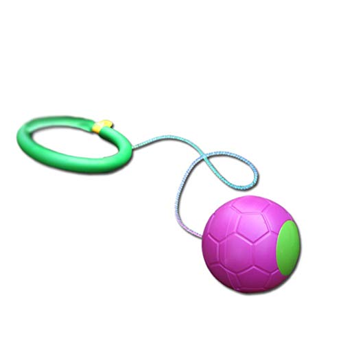 Amiispe Bolas de salto Juguetes Impreso Hopper Ball, Bola de goma Deportes de interior Juguetes al aire libre, Equipo de fitness Niños Bouncing Ball Toys