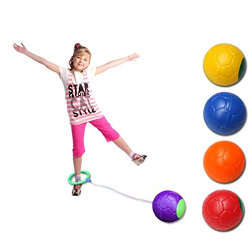 Amiispe Bolas de salto Juguetes Impreso Hopper Ball, Bola de goma Deportes de interior Juguetes al aire libre, Equipo de fitness Niños Bouncing Ball Toys