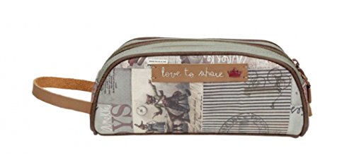 Anekke | Estuche original doble taupe | Accesorios y Complementos para Mujer