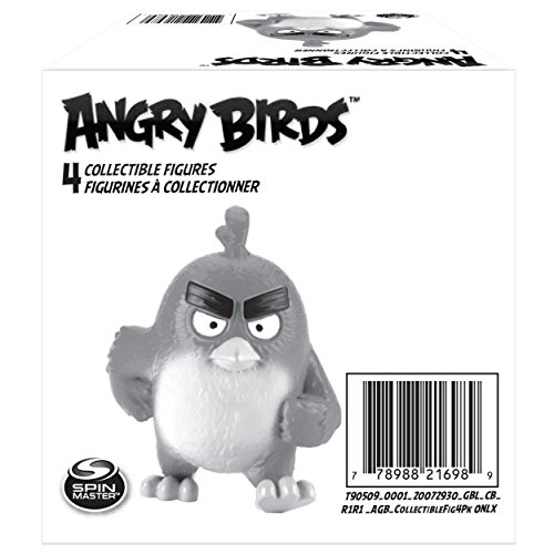 Angry Birds - Figuras coleccionables (4 Unidades)