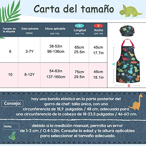 Anpro 27 PCS Kit de Cocina y Horneado para Niños , Juego de Roles para Niños,Chef Set Accesorios de Juego,Regalos para Cumpleaños y Navidad (Verde Oscuro, 3-7 años)