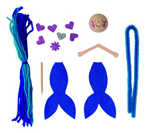 APLI Kids 17147 - Craft Kit Sirena azul