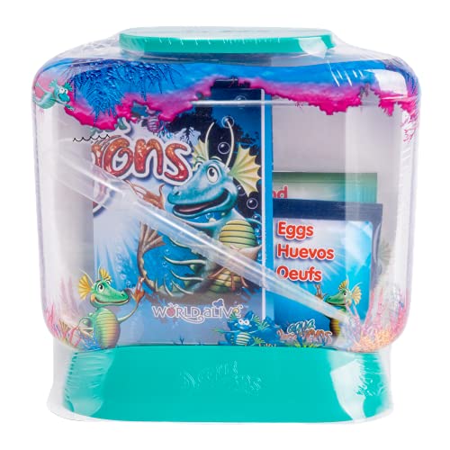 Aqua Dragons Mundo Submarino Juguete Educativo, Multicolor (World Alive 4002) + Comida