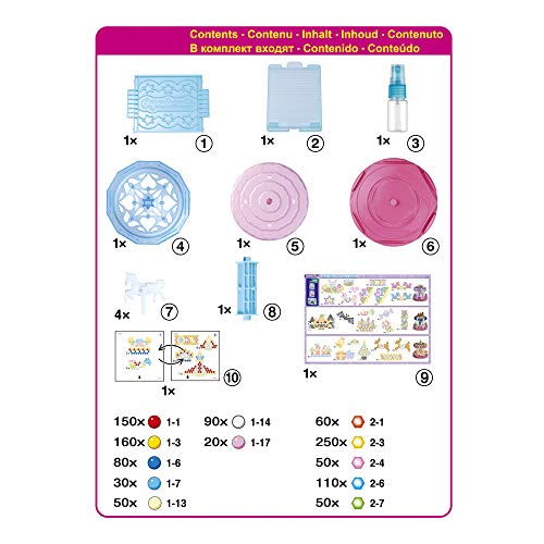 Aquabeads 31364-Juego de Manualidades 3D con diseño de carrusel, Color carbón (Epoch Traumwiesen GmbH 31364)