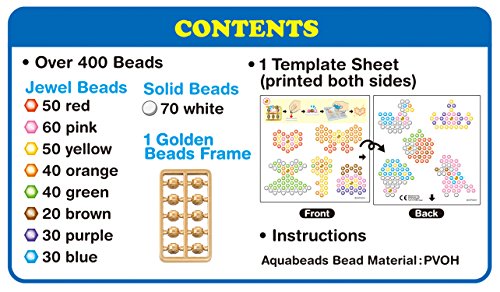 Aquabeads - Set de Joyas Doradas, AB31048