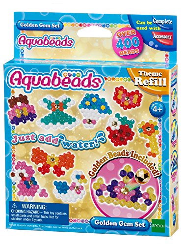 Aquabeads - Set de Joyas Doradas, AB31048