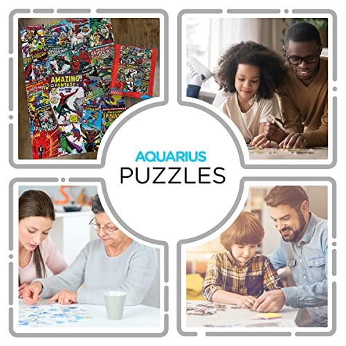 Aquarius 65349 Marvel Spider-Man Collage 1000 pc Puzzle, Multicolor