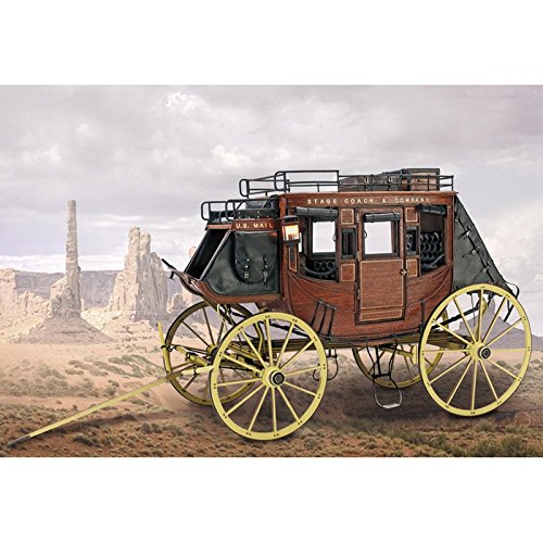 Artesania Latina 20340. Maqueta en Madera Diligencia Stage Coach 1848 1/10