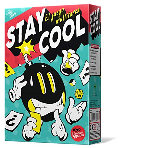 asmodee editions iberica s.l.u. Scorpion Masqué Stay Cool - es fácil Solo Tienes Que Hacerlo Todo a la Vez, Juego de Mesa en Español (SMSC01ES)