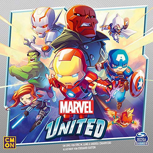 Asmodee Marvel United - Juego de Cartas (Contenido en alemán)