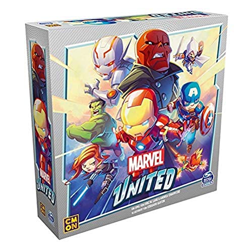 Asmodee Marvel United - Juego de Cartas (Contenido en alemán)