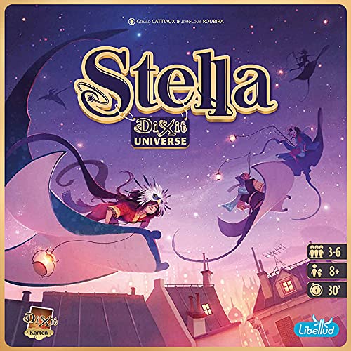 Asmodee Stella – Dixit Universe – Juego de Cartas Familiar – Alemán