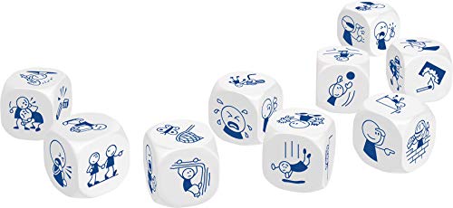 Asmodée Story Cubes: Acciones - Todas las versiones disponibles, Multilenguaje (ASMRSC02ML1)