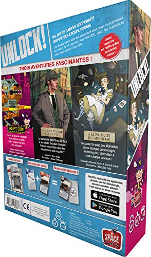 Asmodee-Unlock Exotic Adventures, Color jeu d'aventures (SCUNL04FR)