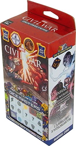 Asmodee, wk72192, Marvel Dice Masters 5, Starter Civil War