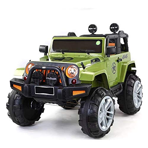 ATAA Bigfoot 4X4 - Verde - Coche eléctrico para niños a batería con 4 potentes Motores